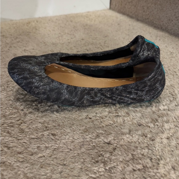 Tieks by Gavrieli Limited Edition Black Leopard Leather Flats Size 11 SOLD OUT - Picture 8 of 8